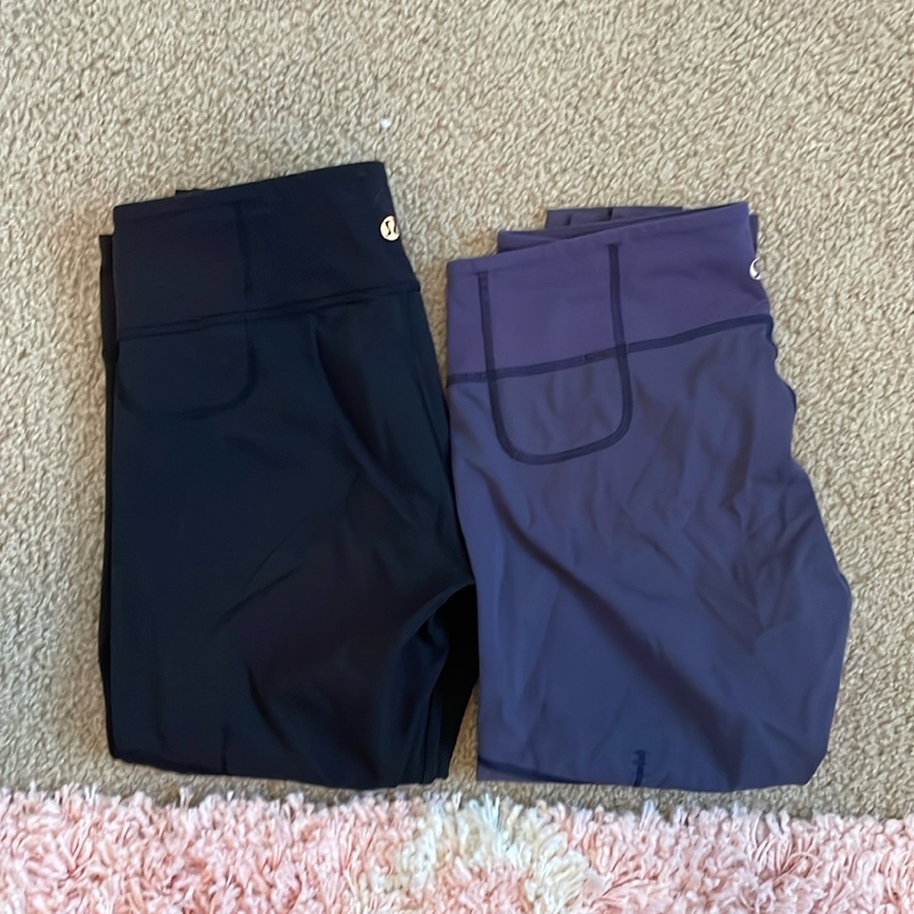 Lululemon 3/4 length legging bundle